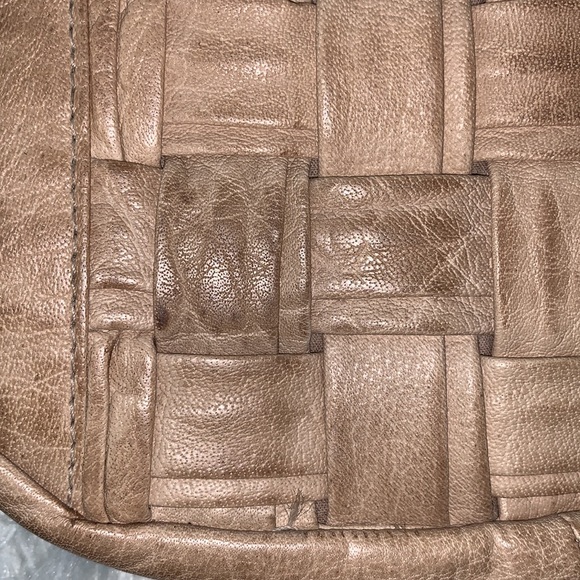 NWT Day & Mood Kali Leather Woven Crossbody Bag - Picture 14 of 16